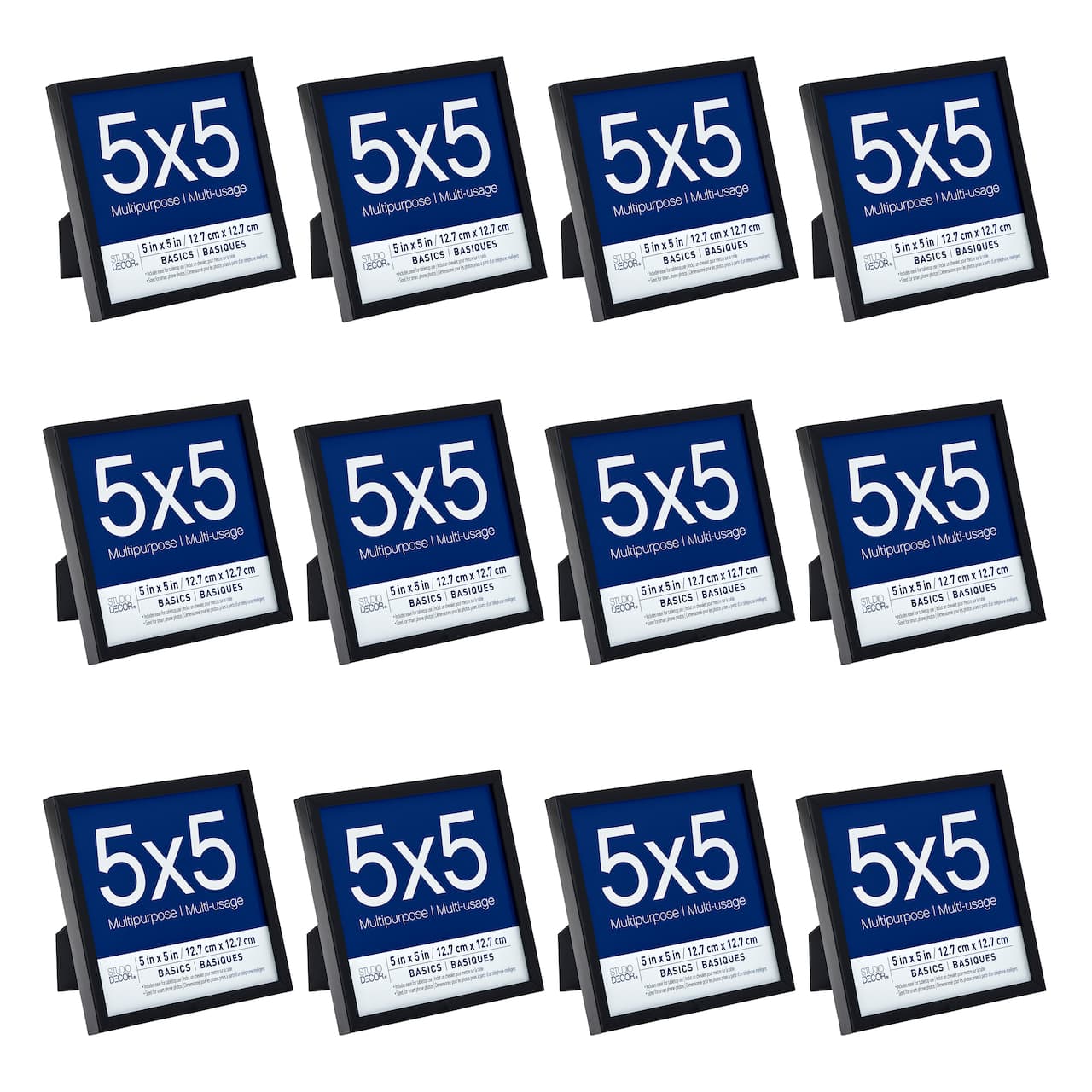 12 Pack: Black Multipurpose Frame, Basics by Studio Décor®